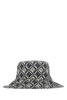 Marine Serre Flat Brim Logo Jacquard Bucket Hat