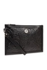 Versace Barocco Embossed Zipped Clutch Bag