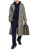 Bally Logo Patch Belted Trench Coat