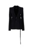 Ann Demeulemeester Rachele Single-Breasted Tailored Blazer