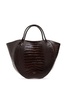 Wandler Mia Embossed Logo Printed Tote Bag