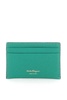 Ferragamo Gancini Logo Plaque Cardholder