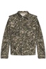 Zadig & Voltaire Krisa Camo Straight Hem Jacket