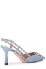 Bally Eva Logo Plaque Slingback Pumps