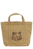 Maison Kitsuné Fox Head Small Tote Bag