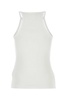 Givenchy Woman White Stretch Viscose Blend Tank Top