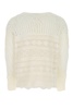 Marine Serre Crochet Round-Neck Sweater