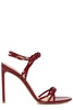 Francesco Russo Braids-Embellished Strap Sandals