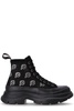 Karl Lagerfeld Luna Embellished Mesh Boots