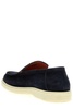 Santoni Almond-Toe Slip-On Loafers