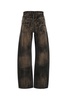 Alexander Wang Logo Embossed Balloon Jeans