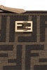 Fendi Monogram Jacquard Slim Baguette Small Wallet