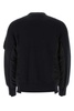 Sacai Panelled-Design Crewneck Sweatshirt