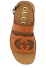 Gucci Cut-Out Detailed Interlocking G Sandals