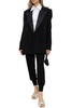 Stella McCartney Tuxedo Satin-Lapels Tailored Blazer