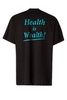 Sporty & Rich Health Is Wealth Crewneck T-Shirt