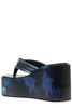 Coperni Holographic Printed Wedge Sandals