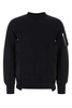 Sacai Panelled-Design Crewneck Sweatshirt