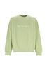 Sunnei Logo Embroidered Long-Sleeved Sweatshirt