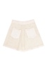 Nanushka Crochet Drawstring Shorts