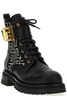 Balmain Charlie Monogram Jacquard Ranger Boots