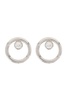 Alessandra Rich Embellished Hoop Earrings