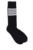 Thom Browne 4-Bar Striped Socks