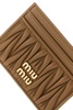 Miu Miu Logo Lettering Card Holder