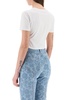 Alessandra Rich Sunrise Crewneck Cropped T-Shirt