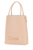 Chloé Sense Logo Embroidered Micro Tote Bag