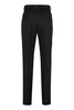 Lanvin Pressed-Crease Straight-Leg Trousers