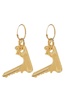 Raf Simons Logo Engraved Key Earring