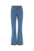 Paco Rabanne Patterned High-Waist Straight-Leg Jeans