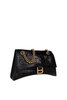 small Crush crocodile-embossed shoulder bag