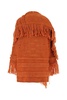 Stella McCartney Asymmetric Fringed Cape