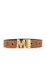 MCM Classic Logo Plaque Belt