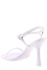 By Far Mia Buckle Detail Strappy Heeled Sandals