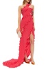 Cult Gaia Micola Ruffled Maxi Gown