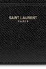 Saint Laurent Paris Logo Detailed Card Case