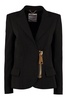 Moschino Single-Breasted Zipped Blazer