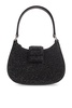 Self-Portrait Embellished Crescent Bow Micro Tote Bag