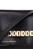 Victoria Beckham Logo-Printed Foldover Top Crossbody Bag