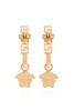 Versace Greek Jellyfish Pendant Earrings Accessories