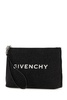 Givenchy Logo Embroidered Travel Pouch