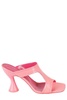 By Far Cut-Out Heeled Slip-On Sandals