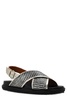 Marni Fussbett Crossover Strapped Sandals