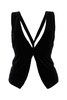 Ann Demeulemeester Velvet Cut-Out Vest