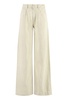 Mother High-Waisted Wide-Leg Trousers