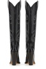 Moschino Jeans Pointed-Toe Texanese Boots