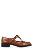 Miu Miu Round-Toe T-Strap Brogue Shoes